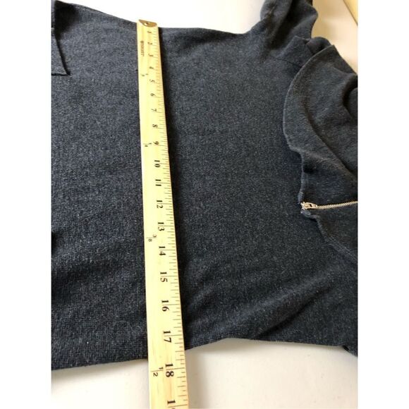 Vintage Chalet Dress Long Sleeve Cowl Neck Pockets Size M - Picture 8 of 12